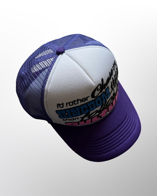 KINGDOM > CULTURE TRUCKER HAT || UBE