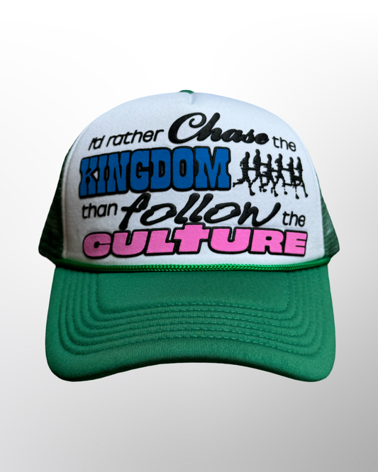 KINGDOM > CULTURE TRUCKER HAT || MATCHA