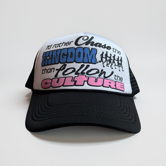 KINGDOM > CULTURE TRUCKER HAT || COOKIES & CREAM