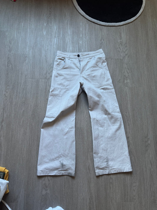 BLACK TAILOR PANTS - SILVER